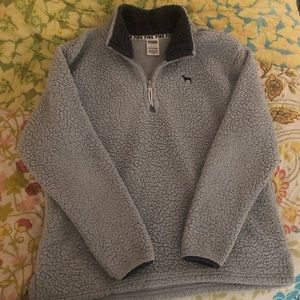 fuzzy “pink” jacket